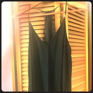 BCBG Maxazria Top with Lace detail on back